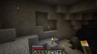 Iron ore inside of a cave (Image via peppoj.net)